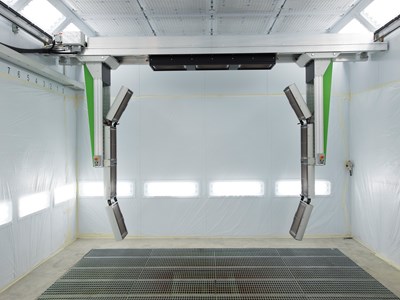 Green technology for Titan spray booth 