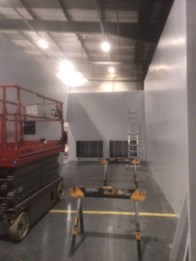 Todd Engineering budget spray booth installed in Swansea