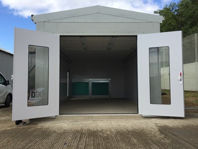 External Spray Booths from Todd Engineering 