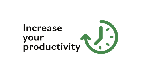 Increase your productivity