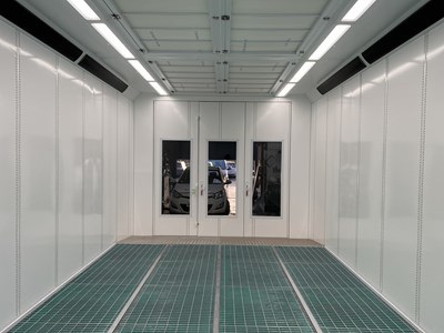 TODD ENGINEERING HAS ONCE AGAIN EVOLVED ITS PRODUCT SERIES WITH THE NEW FULLY ELECTRIC ZEUS SPRAY BOOTH.