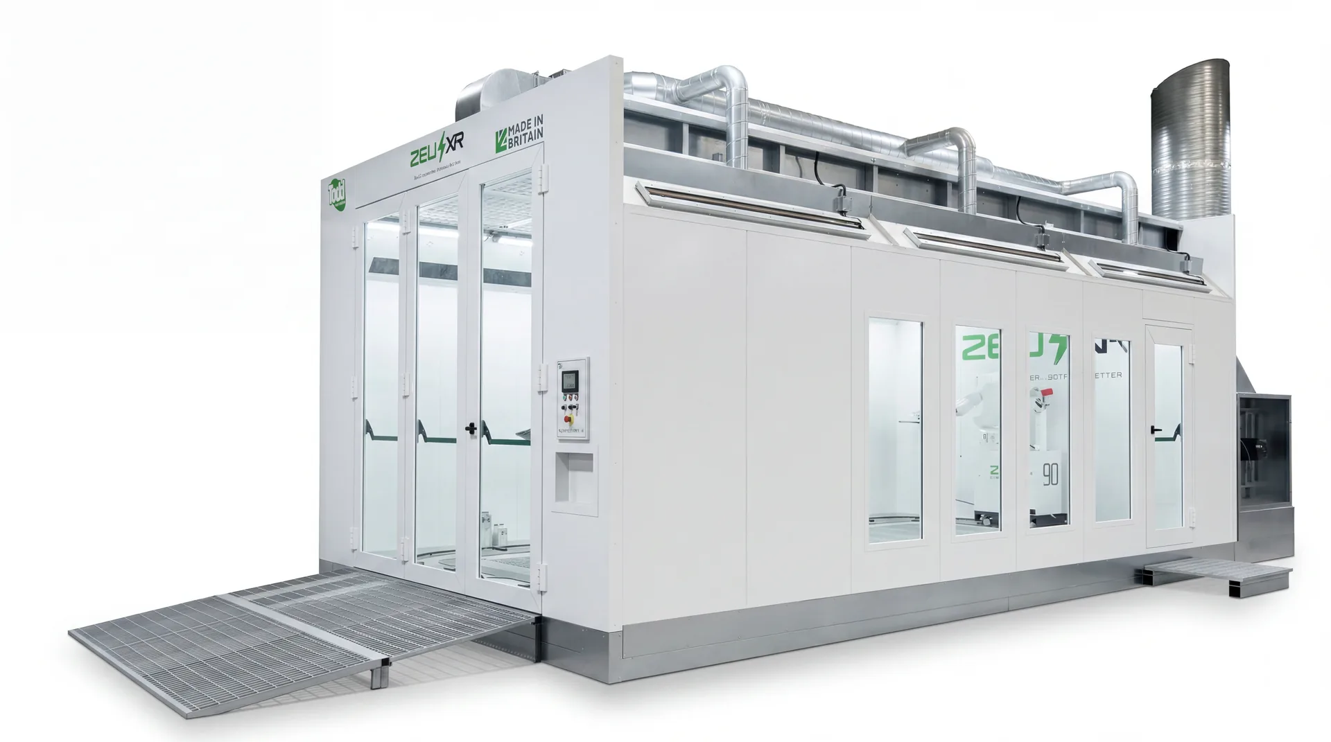 Zeus XR robotic spray booth