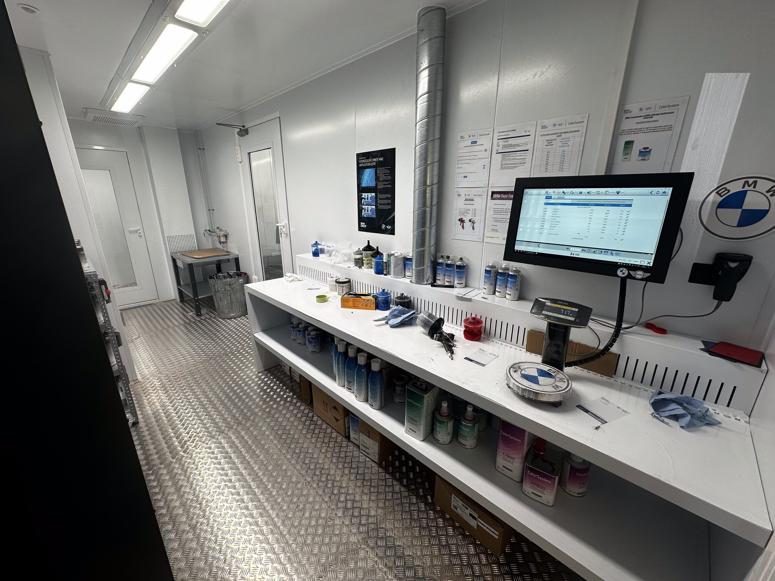 Paint Mixing Room
