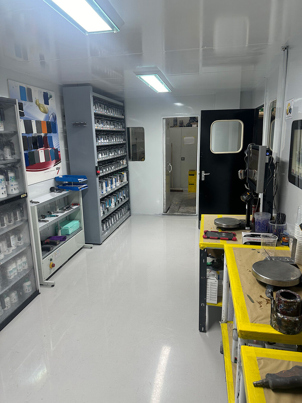 MG Accident Repair Centre installation — 3